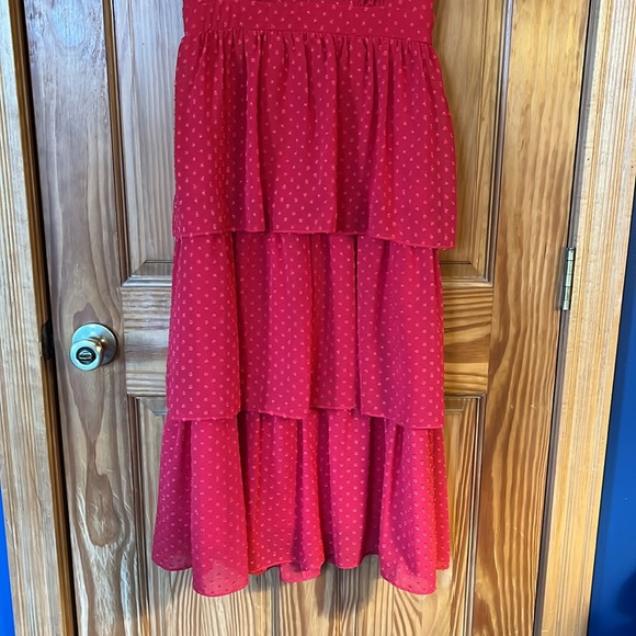 Julia Jordan Flutter-Sleeve Chiffon Midi Dress - Picture 4 of 10